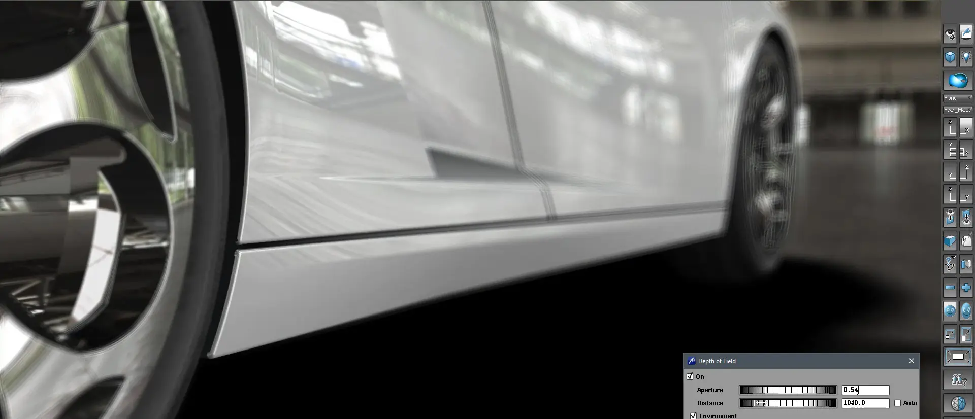 CATIA ICEM Surf Realtime Render