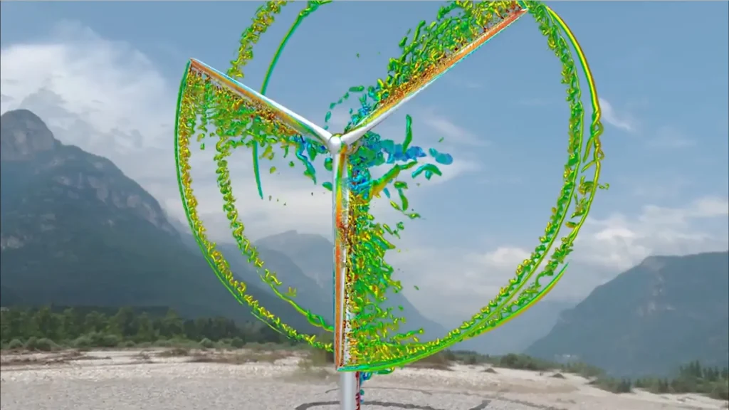 PowerFlow CFD Computational Fluid Dynamics Wind Turbine