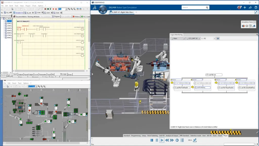 DELMIA Robotics Logic