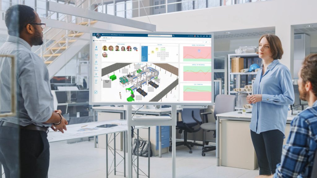 DELMIA Lean Team Player to Collaborate in Meetings and Integration Reviews