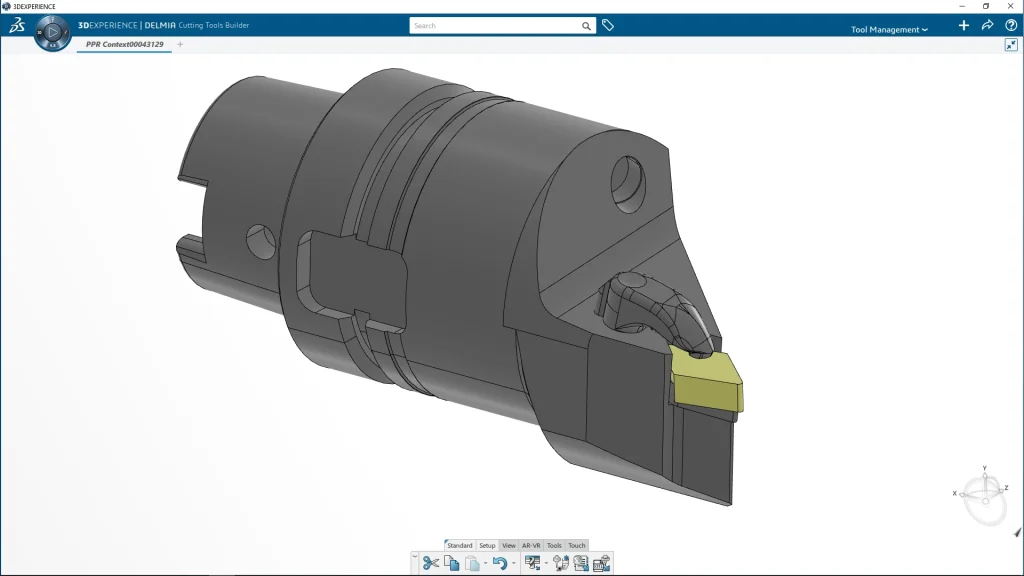 DELMIA Cutting Tool Technologist Tool