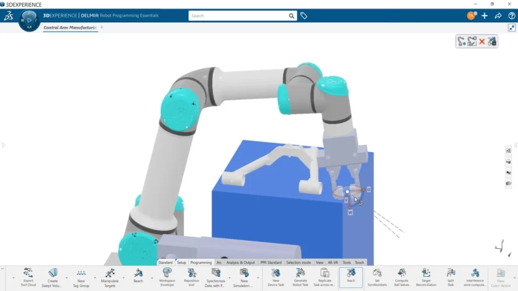 DELMIA Robot Programmer