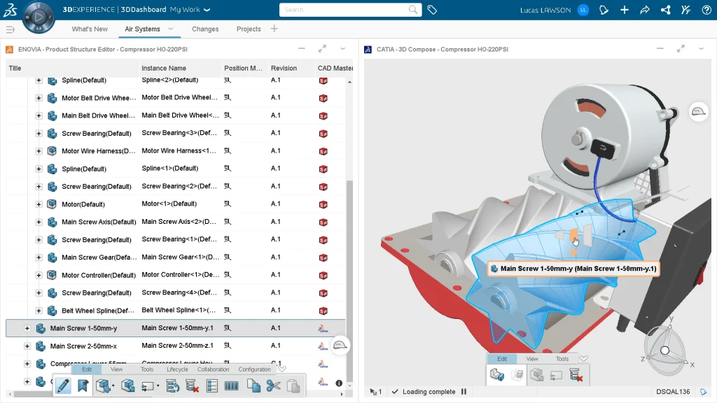 ENOVIA 3D Product Architect Example