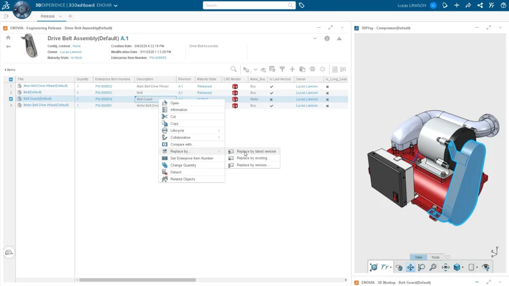 ENOVIA Product Release Engineer