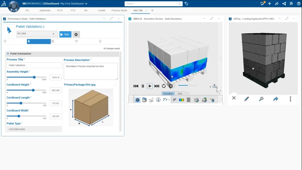 SIMULIA Simulation Process Study