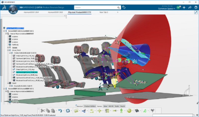 RAMSIS & 3DEXPERIENCE Integration