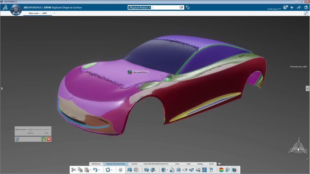 CATIA V5 Digitised Shape Editor Training