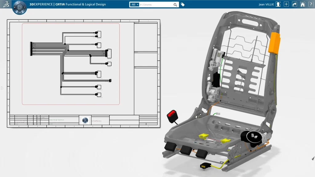 CATIA 3DEXPERIENCE Electrical 3D Systems Designer