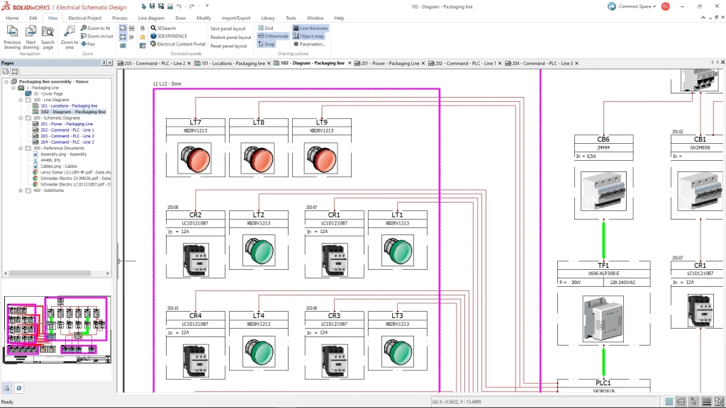Electrical Schematic Designer