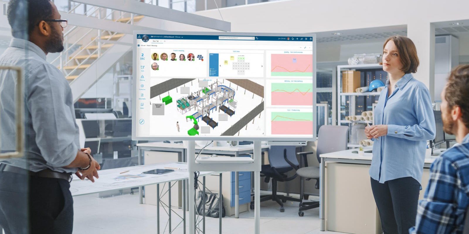 DELMIA Lean Team Player to Collaborate in Meetings and Integration Reviews