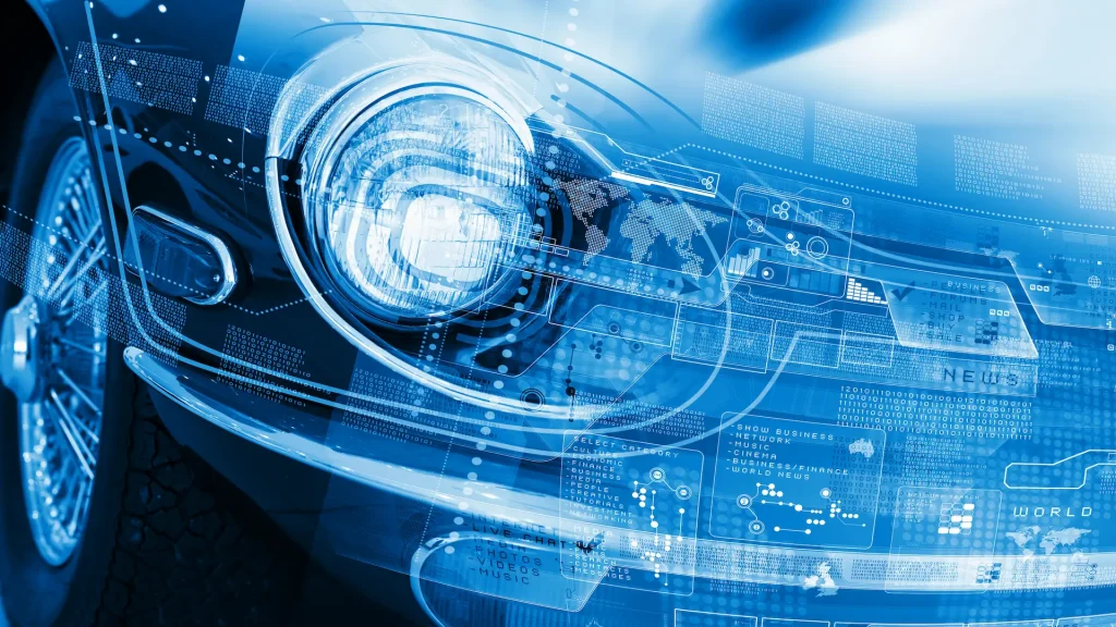 Digital Automotive Close Up